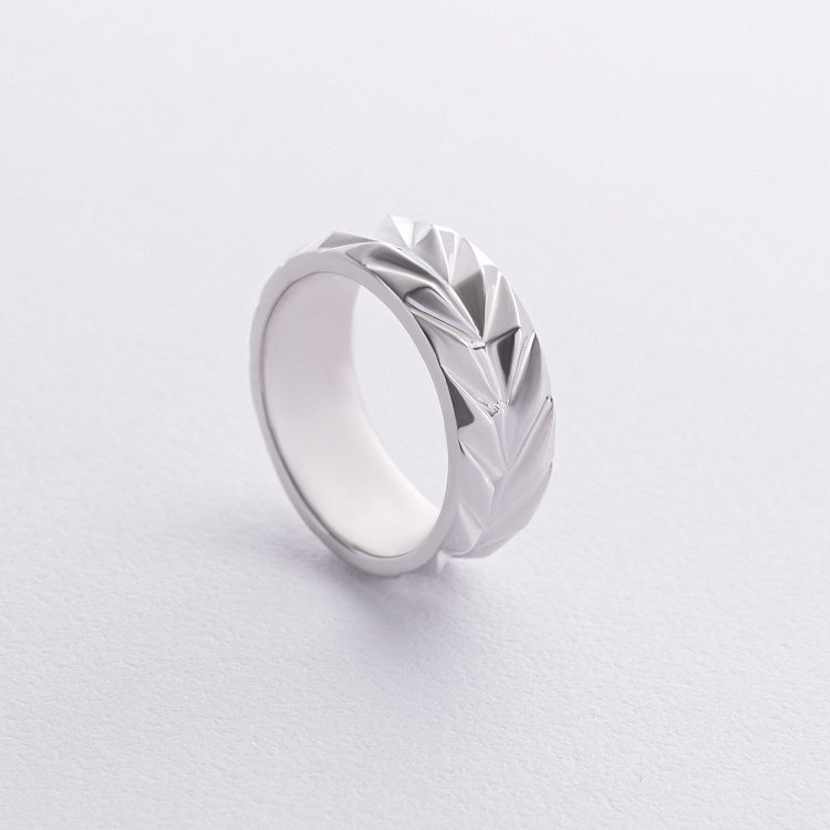 Срібна каблучка "Колосок" 7180род від ювелірного магазину Онікс