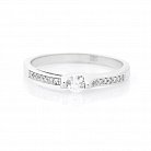 Золотое помолвочное кольцо (бриллианты) S00145R от ювелирного магазина Оникс - 2