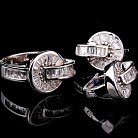 Серебряное кольцо с фианитами 11679 от ювелирного магазина Оникс - 5
