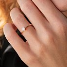 Помолвочное золотое кольцо с бриллиантом 27622421 от ювелирного магазина Оникс - 1