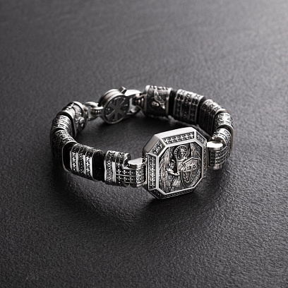 Срібний браслет "Архангел Михаїл" 1911