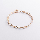 Браслет "Ланцюжок" у жовтому золоті б05641 от ювелирного магазина Оникс