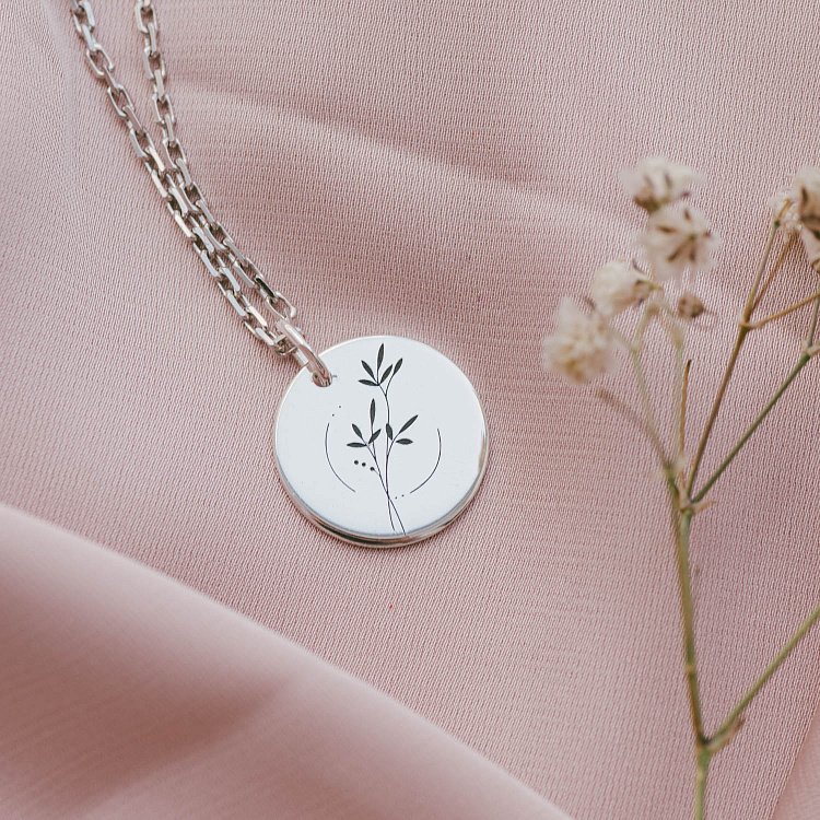 Серебряный кулон "Веточки" 132724вет от ювелирного магазина Оникс