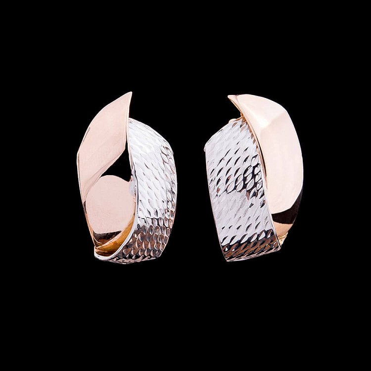 Золоті сережки с03918 від ювелірного магазину Онікс