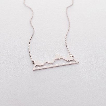 Срібне кольє "Гори" 18819 №3