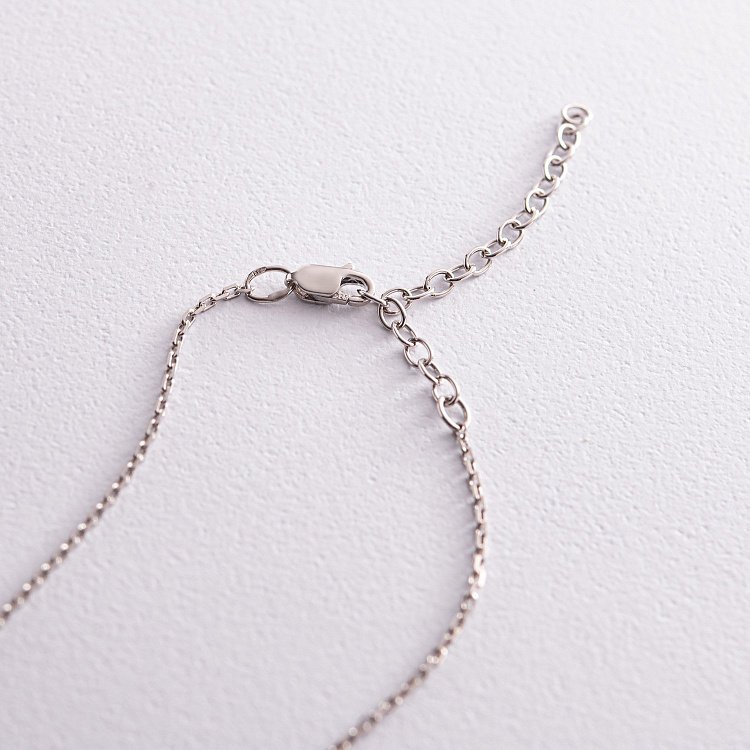 Срібне кольє "Сердечко" 181220 від ювелірного магазину Онікс - 4