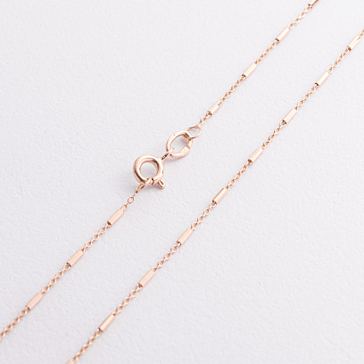 Цепочка в красном золоте ц00508