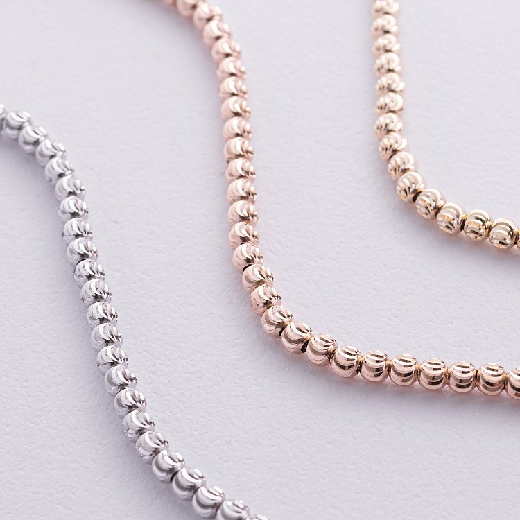 Браслет з червоного золота б04169 від ювелірного магазину Онікс - 5