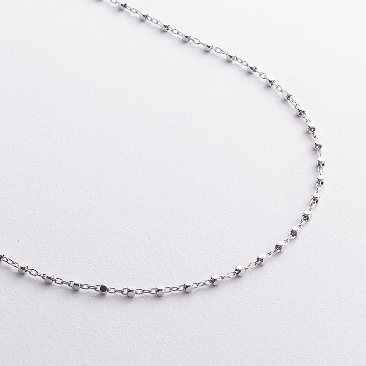 Срібний ланцюжок "Кубики" 15243 від ювелірного магазину Онікс