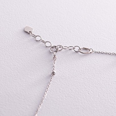 Серебряное колье "Шарики" 908-01224 №5