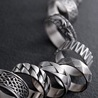 Серебряное кольцо "Сотворение Адама - Микеланджело" 112711 от ювелирного магазина Оникс - 7