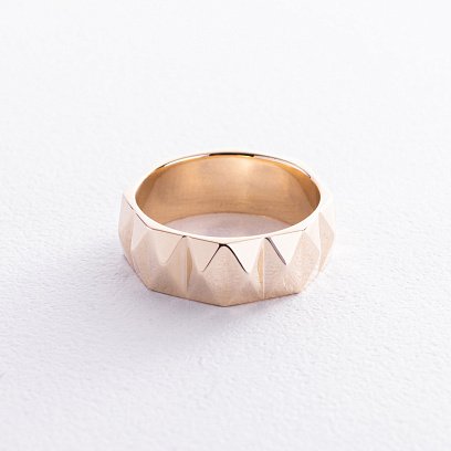 Кольцо "Veronica" в желтом золоте к07585 №3