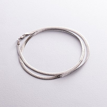 Срібний ланцюжок (снейк) рс134518 №3