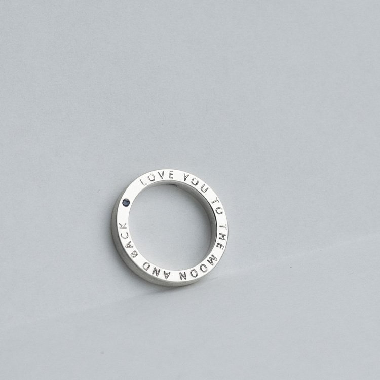 Серебряное кольцо ручной работы  "Признание" с сапфиром 112125priznanie от ювелирного магазина Оникс - 4