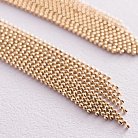 Золоті сережки "Водоспад" с04558 от ювелирного магазина Оникс - 5