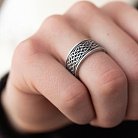 Серебряное кольцо "Кельтский узел" 112708 от ювелирного магазина Оникс - 1