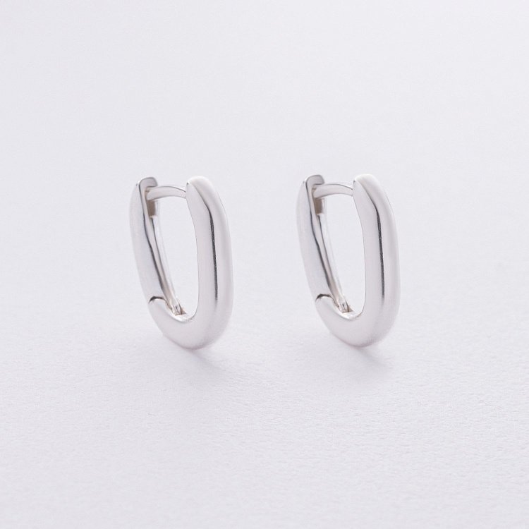 Срібні сережки "Vivian" 123436 від ювелірного магазину Онікс