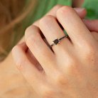 Помолвочное кольцо с бриллиантами (белое золото) 236381122 от ювелирного магазина Оникс - 1