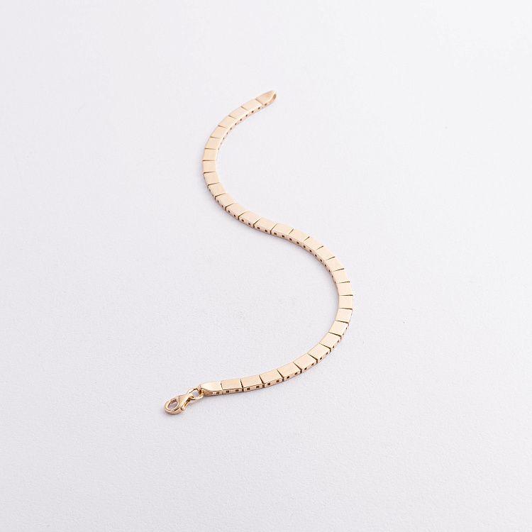 Браслет "Aria" в желтом золоте б05707 от ювелирного магазина Оникс - 4