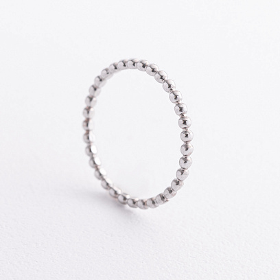 Серебряное кольцо "Шарики" 901-00934