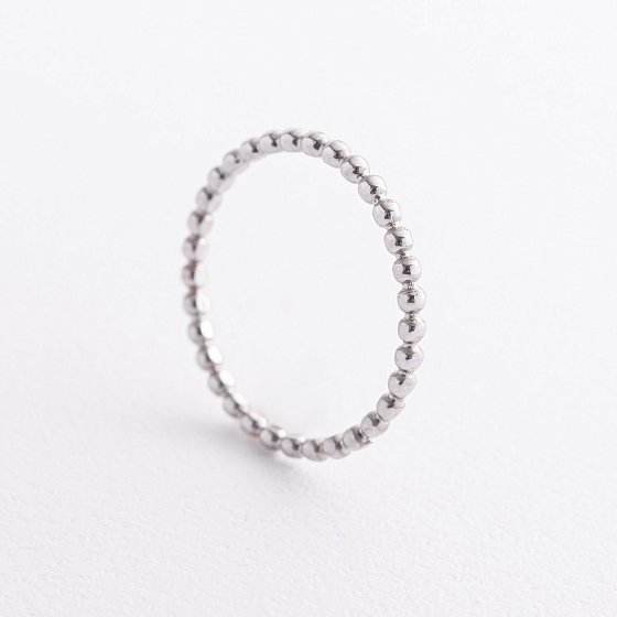 Серебряное кольцо "Шарики" 901-00934
