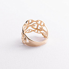 Кольцо "Helen" в желтом золоте к08442 от ювелирного магазина Оникс - 4