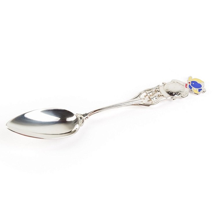 Дитяча ложка "Птах і годинник" 73017 від ювелірного магазину Онікс