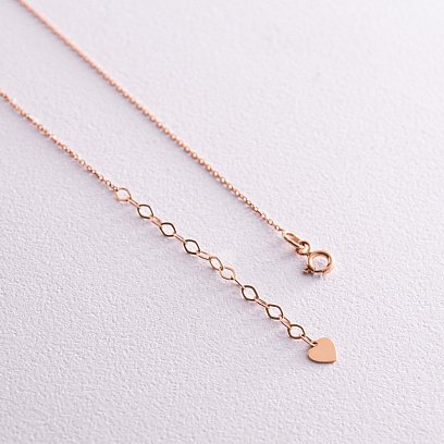 Двойное колье - галстук "Монетки" в красном золоте кол02284 №7