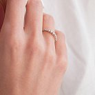 Золотое кольцо с бриллиантами кб0372nl от ювелирного магазина Оникс - 2