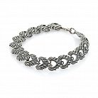 Срібний браслет "Сердечка" 14036 от ювелирного магазина Оникс - 2