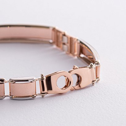 Золотий чоловічий браслет б01255 №5