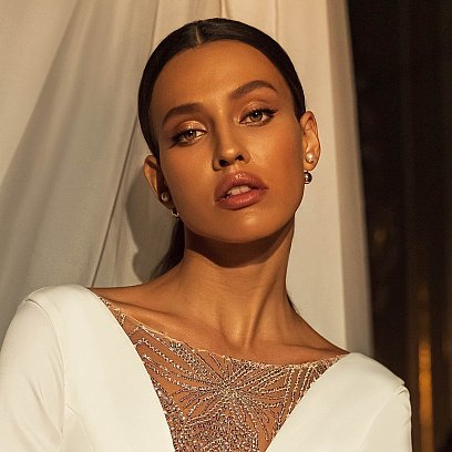 Золоті сережки "Кульки" з перлами с03441 №9