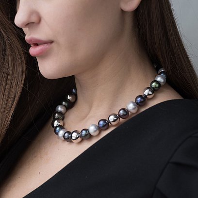 Кольє з перлів кол00545 №2