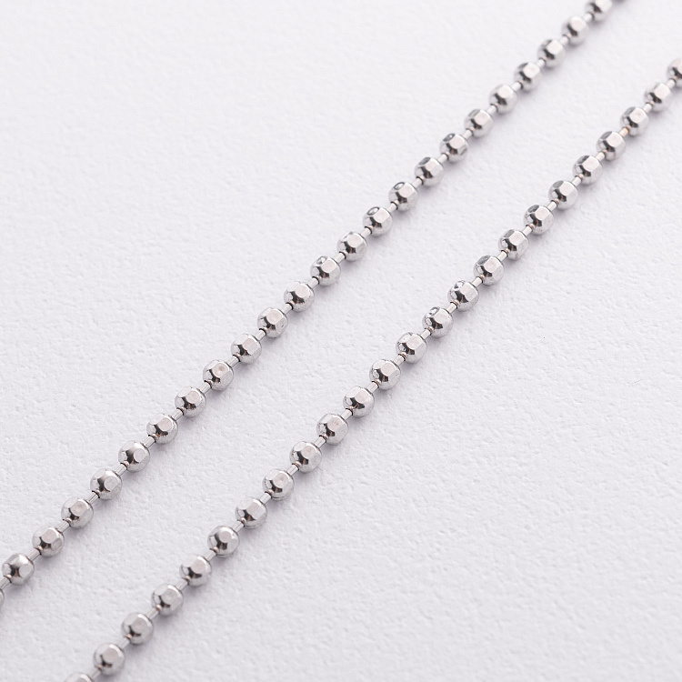 Срібний ланцюжок Кульковий 15129 від ювелірного магазину Онікс - 2