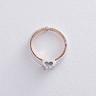 Золотое кольцо с бриллиантами кб0331lg от ювелирного магазина Оникс - 2