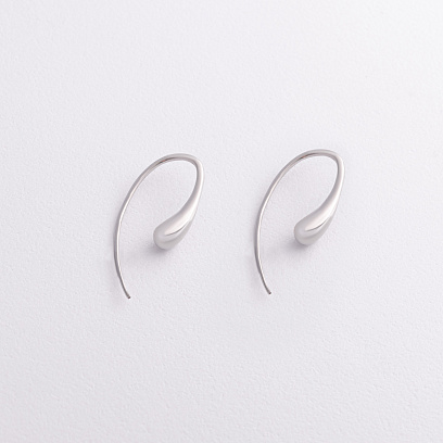 Срібні сережки "Hailey" 7294