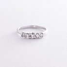 Золотое кольцо с бриллиантами км0249 от ювелирного магазина Оникс