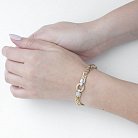 Ексклюзивний золотий браслет б01511 от ювелирного магазина Оникс - 3