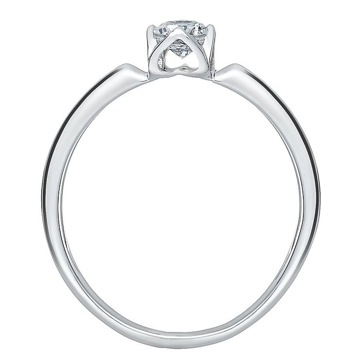 Золота заручальна каблучка з діамантом zberd907 від ювелірного магазину Онікс - 1