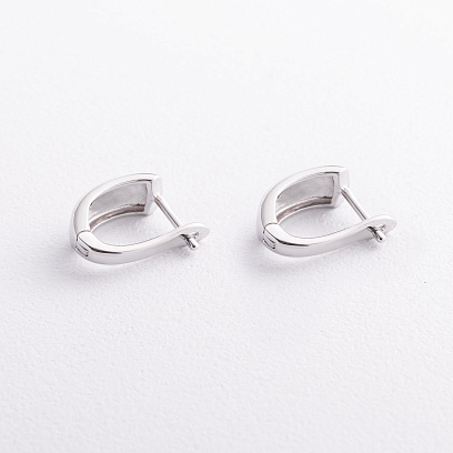 Срібні сережки "Anita" 123561 №2