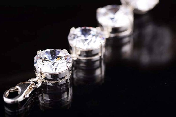 Срібний браслет (фіаніти) 14339 від ювелірного магазину Онікс - 1