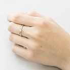 Золотое кольцо с бриллиантом zberdk136282 от ювелирного магазина Оникс - 4