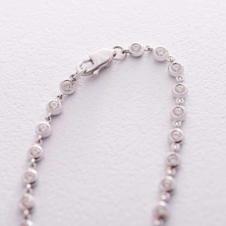 Золотий браслет з діамантами бб0017no від ювелірного магазину Онікс - 3