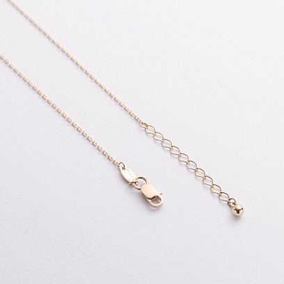 Колье "Шарики" в желтом золоте кол02610 №3