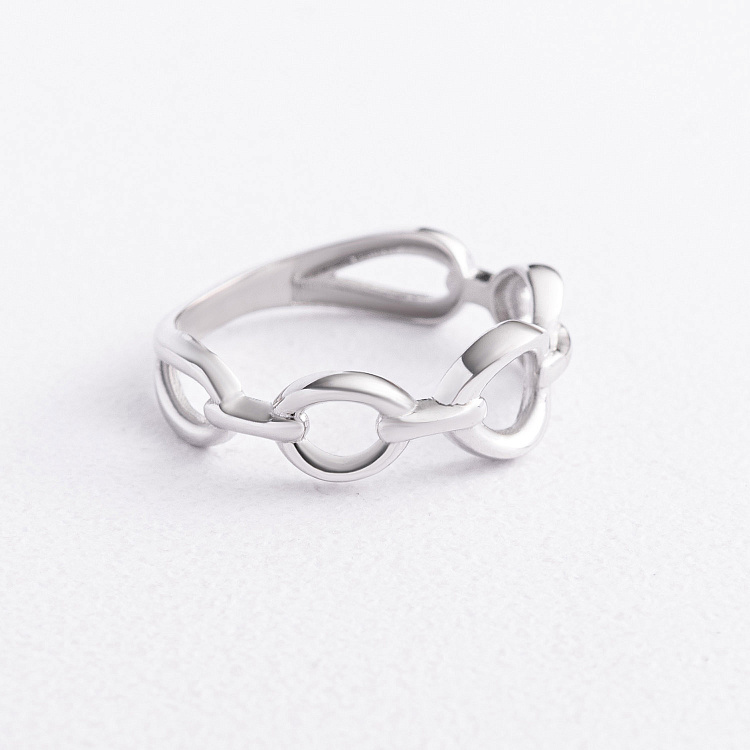 Каблучка "Erin" у білому золоті к08533 від ювелірного магазину Онікс