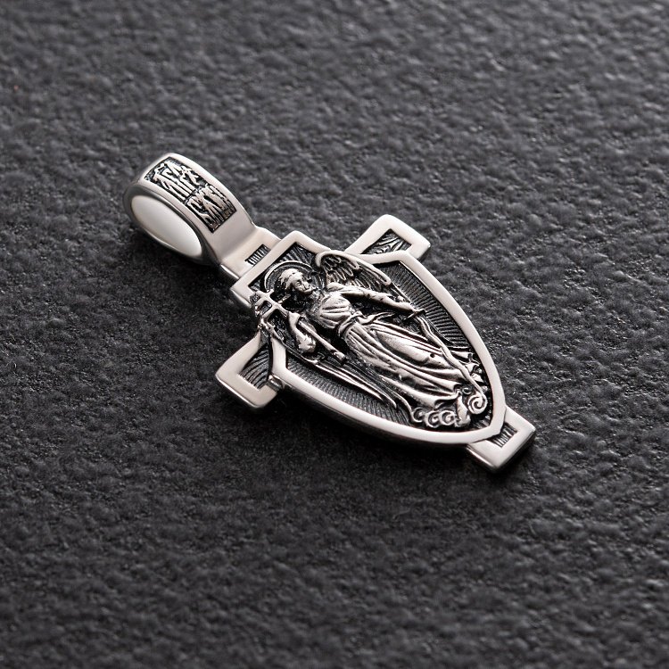 Серебряная ладанка "Ангел Хранитель" 132967 - 3 Серебряная ладанка "Ангел Хранитель" 132967 от ювелирного магазина Оникс - 3