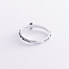 Срібний перстень "Розарій" (чорніння) 11812 от ювелирного магазина Оникс - 2