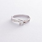 Золотое кольцо с бриллиантами Y017 от ювелирного магазина Оникс