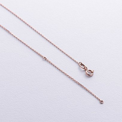 Золоте кольє "Хрестик" з діамантом 727862421 №5