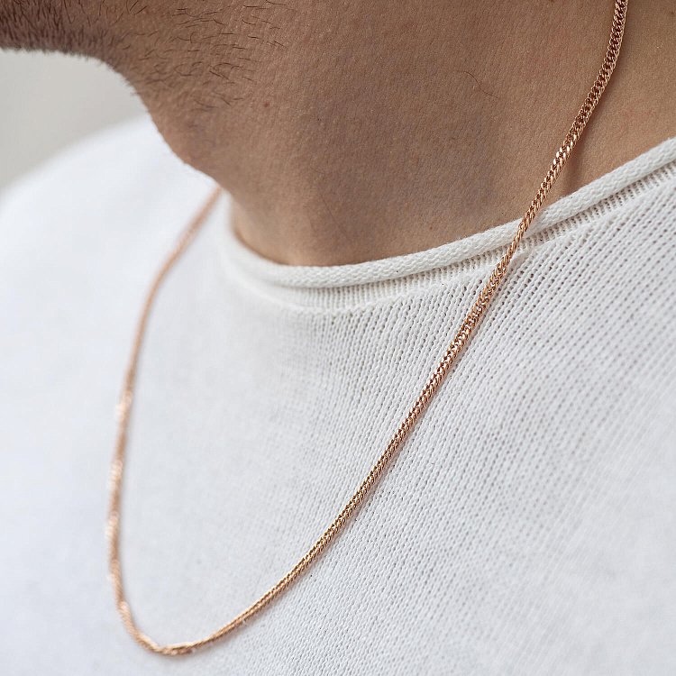 Ланцюжок золотий панцирне плетіння (3 мм) ц00490-3 від ювелірного магазину Онікс - 1